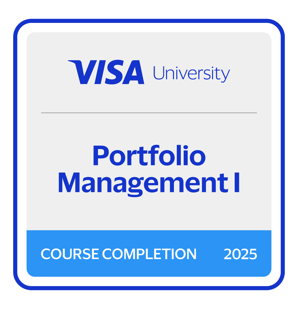 Portfolio Management I badge